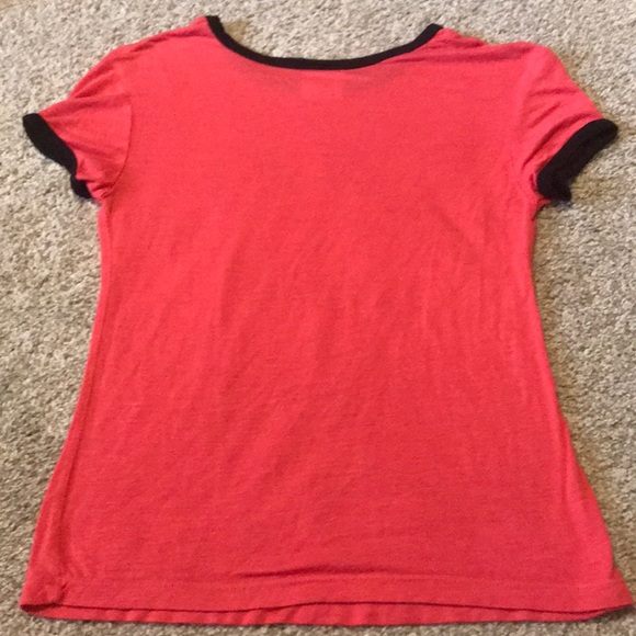 Red longer crop top - Picture 2 of 3